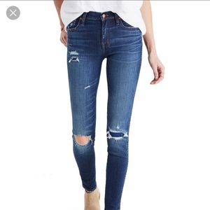 Madewell High Rise skinny jeans